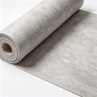 Papier peint auto-adhésif gris clair imperméable non toxique 60 cm x 10 m épais résistant aux plis opaque pelable facile à appliquer cuisine
