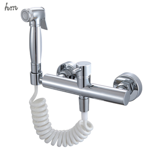 Pared portátil montado <span class=keywords><strong>WC</strong></span> de alta presión boquilla bidé <span class=keywords><strong>grifo</strong></span> mezclador pistola <span class=keywords><strong>grifo</strong></span> - Product Image 4