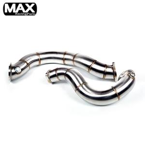 อะไหล่ท่อไอเสียรถยนต์ชุดท่อไอเสียท้ายรถเทอร์โบสแตนเลสสำหรับ BMW 135i 335i Z4 E82 E87 E81 E90 E92 E91 - Product Image 2