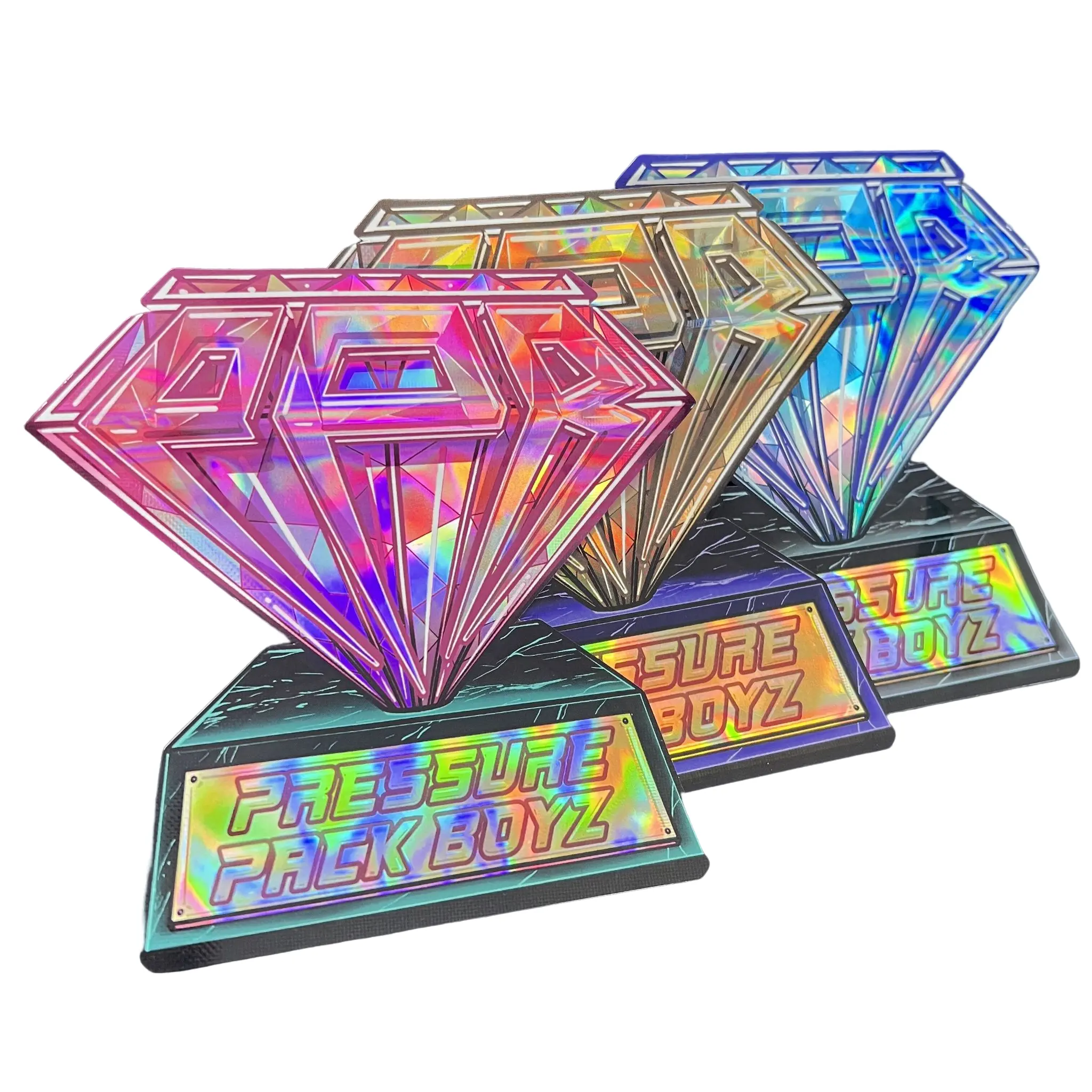 Die Cut Ziplock Special Shaped 8th Mylar Packs Inside Printed 3.5g 7g 14g 28g Holographic Custom Inside Printed Shape Mylar Bag