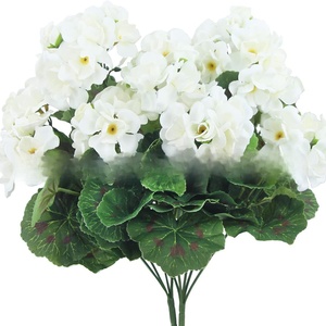 Sfondo Floreale in Seta Artificiale 5D di Alta Qualità, Bianco, per Matrimoni, Feste, Decorazioni Domestiche, Stampa Serigrafica Arancione - Product Image 4