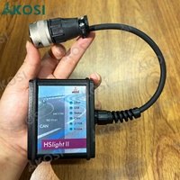 Kit de Diagnóstico Deutz Hs Light II para Deutz Serdia, Herramientas de Escaneo Automotriz, Interfaz de Diagnóstico Hs Light II para Ford Hs Light II 2000