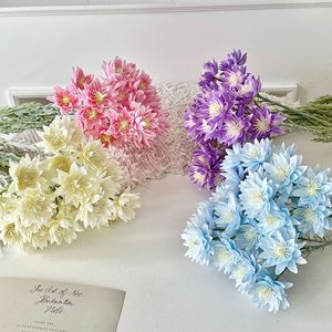 ดอกบัวหิมะประดิษฐ์ยาสุโนบุ ก้านเดี่ยว สีขาว ชมพู ฟ้า ม่วง สำหรับตกแต่งงานแต่งงาน ตกแต่งบ้าน จัดดอกไม้ - Product Image 4
