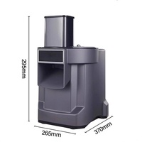 Commerciële automatische snijmachine, voor groenten, aardappelen, wortelen, uien, citroen, elektrische voedselsnijder