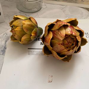Alcachofas Artificiales de Plástico Realistas al por Mayor para Decoración de Mesa de Año Nuevo y Accesorios para Fotografía - Product Image 2