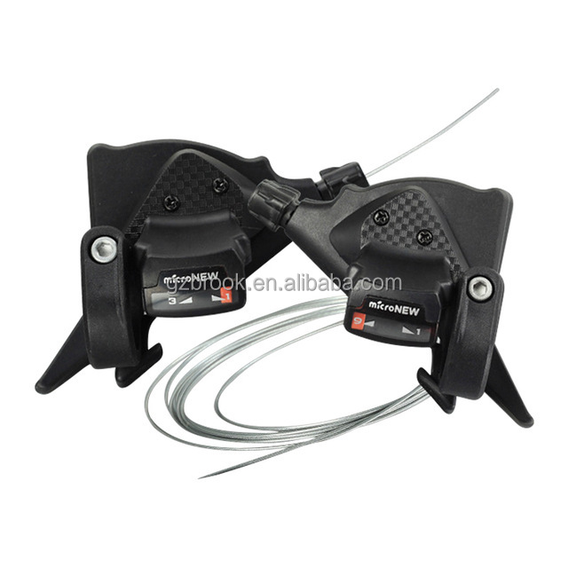 MicroNEW горный велосипед переключения Right-9S/влево-10/11s скорость с рукоятка рычага переключения передач кабели