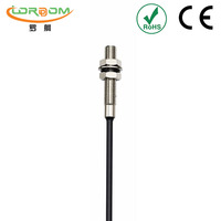 Capteur de proximité inductif miniature LORDDOM, filetage M5, 0,8 mm, NPN PNP NO NC, 3 fils, DC 10-30V, 800Hz, IP67, nickelé