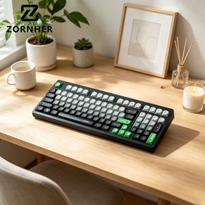 Clavier mécanique Zornher ZH980 Energy <span class=keywords><strong>Pioneer</strong></span>, rétroéclairage RGB tri-mode, clavier personnalisable à commutation à chaud pour les joueurs - Product Image 2