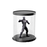 Boîte à gâteau transparente populaire en promotion pour bougies, en PET transparent, tailles 4-16 pouces