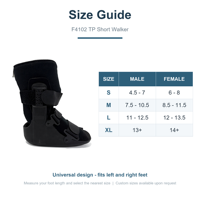 Botte de marche courte certifiée CE ISO pour traumatismes des tissus mous, entorses de grade 2 et 3, stabilisation des fractures, rééducation post-chirurgicale, ODM OEM