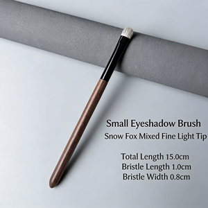 Pinceaux de maquillage personnalisés OEM, fibres douces, mélange sans couture, finition lumineuse, couvrance, contour du visage, ensemble de pinceaux de maquillage professionnels - Product Image 6