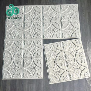Panel de Pared 3D de PVC para Decoración de Interiores, Estilo Nuevo, Buen Servicio, Precio Económico, 500*500*1mm, Impermeable, Muestra Gratis - Product Image 3