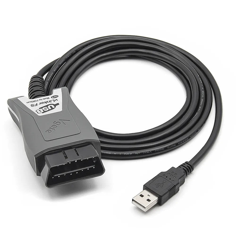 車の診断ツールVgatevLinker FS FEPS USB FORScanOBD2スキャナー用HS CAN MS CAN変換済み