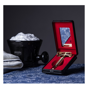 <strong>Custom</strong> Men's Personal Double Edge Safety <strong>Razor</strong> Metal Short <strong>Handle</strong> Butterfly <strong>Razor</strong> for Facial - Product Image 6