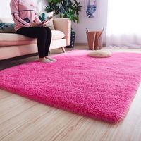 Tapis shaggy en gros d'usine, tapis et carpettes nordiques pour salon, tapis sur mesure, tapis moelleux, style moderne