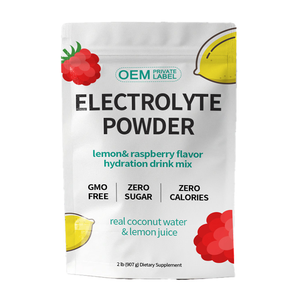 Poudre d'électrolytes 2 lb (139 portions) |   Saveur citron-<span class=keywords><strong>framboise</strong></span> |   <span class=keywords><strong>Eau</strong></span> <span class=keywords><strong>de</strong></span> coco riche en potassium (1 000 mg) + <span class=keywords><strong>Eau</strong></span> <span class=keywords><strong>de</strong></span> coco véritable pour femmes enceintes - Product Image 1