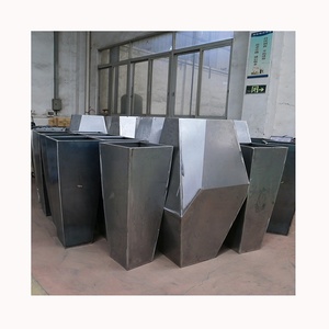 Planteur métallique ciselé au Laser, grand format, en acier, pour l'extérieur, Pots de fleurs, vente en gros - Product Image 5