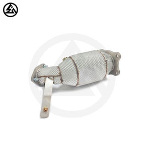 Tuyau de descente à haut débit 200 cellules CSZ de haute qualité pour <span class=keywords><strong>Audi</strong></span> A4 A5 A6 A7 <span class=keywords><strong>Q5</strong></span> 2.0T B9 2017-2020 tuyaux d'échappement de tuyau de descente - Product Image 3