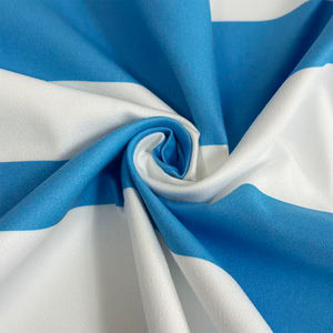 Telo <span class=keywords><strong>da</strong></span> <span class=keywords><strong>Spiaggia</strong></span> a Righe in Microfibra con Bordo Rifinito, Coprisedia Antiscivolo <span class=keywords><strong>per</strong></span> Hotel e Spa - Product Image 3