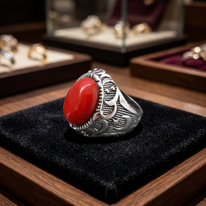 Anillos de Plata de Ley con Piedras Preciosas para Hombre, para Boda, Compromiso o Regalo - Product Image 2