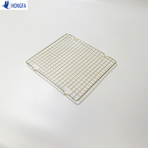Carbon Steel Cooling Rack 12x16 Inch Durable Baking Pastry Tools For Cake Bread Drying Rack With Feet Dishwasher Safe - Product Image 3