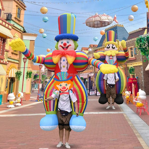 Funtoys-<span class=keywords><strong>Costume</strong></span> de marcheur <span class=keywords><strong>gonflable</strong></span> à bas prix, 1 pièce, quantité minimale de commande de clown, marionnette, <span class=keywords><strong>costume</strong></span> de cosplay pour défilé de carnaval - Product Image 2