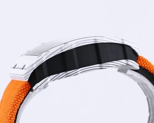 BBR White Carbon Skeleton Watch High-Quality Mechanical with RMUL2 Movement Diver Function Stainless Steel Strap - Product Image 6