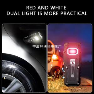 ไฟฉาย LED แบบชาร์จได้ อลูมิเนียมอัลลอยด์ 12W ปรับความสว่างได้ ใช้สำหรับงานกลางแจ้ง พร้อมฐานแม่เหล็กและชาร์จผ่าน USB - Product Image 5