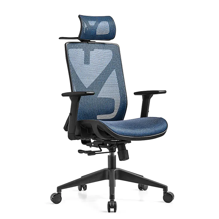 Ergonomic Office Mesh Height Adjustable Back And Seat Sliding Sillas De Oficina