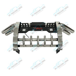 2023 универсальная балка для Toyota, черная текстурная Решетка переднего бампера, щетка, защита <span class=keywords><strong>FJ</strong></span> <span class=keywords><strong>Cruiser</strong></span> Pajero NP300 - Product Image 1