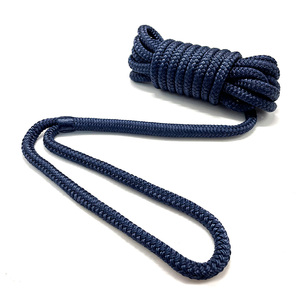 Duplo trançado nylon ancoragem amarração corda 8mm 10mm 16mm marinho pesca barco iate para barco e carro marinho suprimentos - Product Image 3