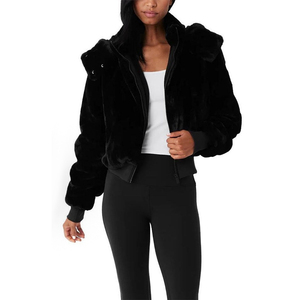 <span class=keywords><strong>Cappotto</strong></span> in pile Teddy da donna, caldo e morbido, con texture soffice, vestibilità oversize e taglio corto, ideale per l'uso quotidiano - Collezione Hot Sale - Product Image 1