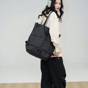 New Arrival Men's Fashion Outdoor Duffle Handbag Tote Bag Large Capacity Storage <b>Backpack</b> Waterproof Nylon Travel <b>Backpack</b> - Product Image 3