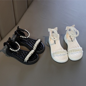 Sandali estivi da ragazza in stile coreano <span class=keywords><strong>scarpe</strong></span> alla moda con suola morbida per bambini di grandi dimensioni di medie dimensioni alla moda Design da piccola principessa - Product Image 2