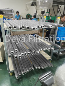 1-500 micron thép không gỉ kim loại lưới nến xếp li phần tử lọc cho <span class=keywords><strong>CPF</strong></span> nến lọc - Product Image 4