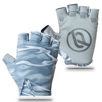 Guantes Personalizados para Hombre y Mujer con Protección UV para Vela, Kayak, Remo, Pesca, sin Dedos, UPF50+