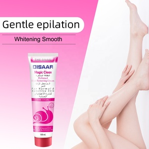 Crema Depilatoria Disaar para Axilas y Cuerpo, Blanqueadora, Suavizante, con Baba de Caracol, para Piel <span class=keywords><strong>Normal</strong></span> y Sensible - Product Image 3
