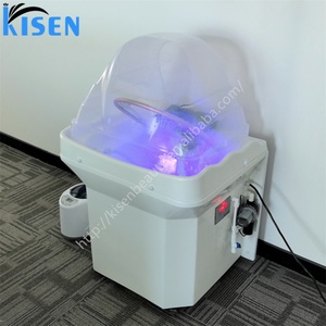 อ่างสระผมเคลื่อนที่แบบไม่มีท่อ ยี่ห้อ Kisen Head Spa Salon Beauty Furniture พร้อมถังเก็บน้ำ 60 ลิตร และเครื่องทำน้ำอุ่น - Product Image 5