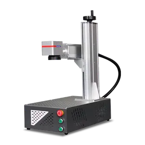 Alta qualidade baixo preço portátil Laser Marcação Máquina MAX 20W Pequeno desktop máquina de gravura do laser