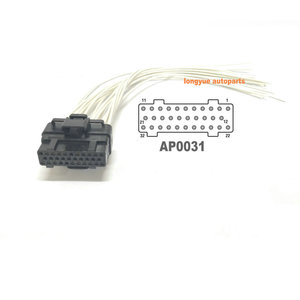 AP0033 Fuel Injection Control Module Connector Wiring Harness 24 <b>Pin</b> For Ford 6.0L 03-10 - Product Image 3