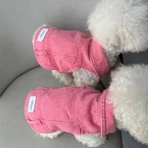 İlkbahar Yaz Köpek Denim Yeleği Kolsuz Köpek Ceketi Küçük Köpekler İçin Şık Köpek Kıyafeti - Product Image 6