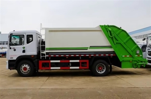 Camion Compattatore per Rifiuti Usato Dongfeng 4X2 12CBM Direttamente dalla Fabbrica |   Smaltimento Professionale dei Rifiuti Urbani - Product Image 5
