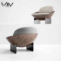 Fauteuil de détente moderne de luxe, mobilier de maison, fauteuil de salon pour chambre d'hôtel, fauteuil d'appoint pour salon
