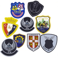 Patch personnalisé pour vêtements, broderie 3D, à coudre, avec Logo personnalisé, lettre de personnalisation