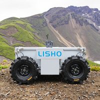 Chargement lourd télécommande électrique montagneux escalade transporteur ferme chariot Robot véhicule UGV