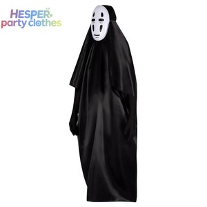 HESPER 2026 Mono Negro con Máscara de Hombre Sin Rostro, Disfraz de Cosplay, Ropa de Halloween - Product Image 1