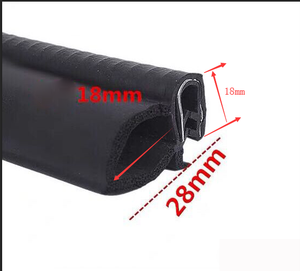 <span class=keywords><strong>Joint</strong></span> en caoutchouc EPDM en forme de bulbe en U pour garniture de porte, fenêtre, verre, coffre de <span class=keywords><strong>voiture</strong></span> - Product Image 3