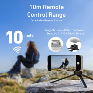 Telesin từ điện thoại máy ảnh chụp tay Grip điện thoại chủ chụp Viện trợ điều khiển từ xa xử lý cho iPhone Huawei Samsung điện thoại - Product Image 5