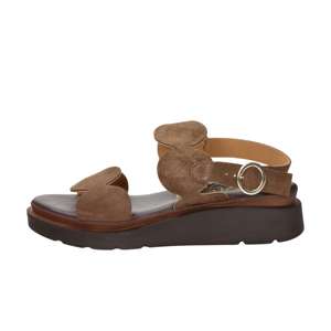 Ariel Women's Low Sandal Brown 40 <b>Flat</b> Sandals 4 Cm Heel Height - Product Image 1
