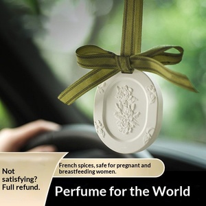 Car Aromatherapy Long Lasting Gypsum Scented Sheet Hanger <b>Wardrobe</b> Shoe Cabinet Deodorant Fresh Home Fragrance Pendant - Product Image 2